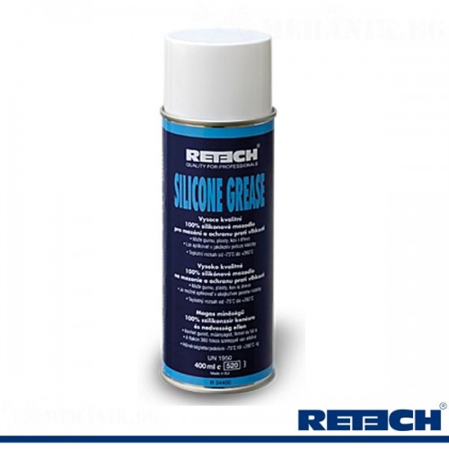 Silicone Grease-силиконова грес на спрей 400ml RETECH