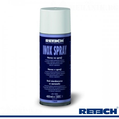 Inox Spray-образува слой от неръждаема стомана 400ml RETECH