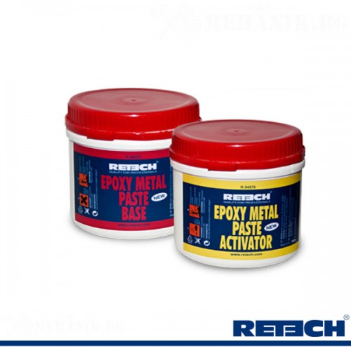 Epoxy Metal Paste-ремонт на корозирали и липсващи части(метал, чугун и др.) RETECH