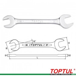 Гаечен ключ 32x35мм TOPTUL