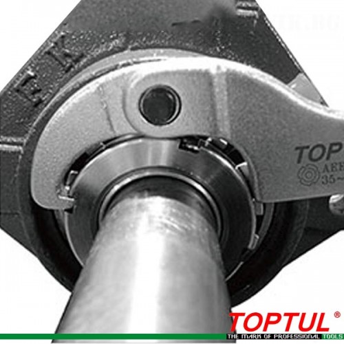 Секторен ключ за кръгли шлицови гайки 50-80мм TOPTUL AEEX1A80 Секторен ключ за кръгли шлицови гайки 50-80мм TOPTUL AEEX1A80