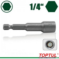 Накрайник за винтове 1/4, 10мм Toptul BEAA0810 Накрайник за винтове 1/4, 10мм Toptul BEAA0810