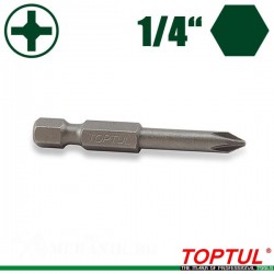 Накрайник бит за винтоверт 1/4 PH1, Toptul FSIA0801 Накрайник бит за винтоверт 1/4 PH1, Toptul FSIA0801