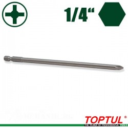 Накрайник бит за винтоверт 1/4 PH2, Toptul FSIC0802 Накрайник бит за винтоверт 1/4 PH2, Toptul FSIC0802