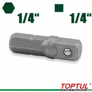 Адаптер 1/4 шестостен към 1/4 квадрат TOPTUL FSKA0808 Адаптер 1/4 шестостен към 1/4 квадрат TOPTUL FSKA0808