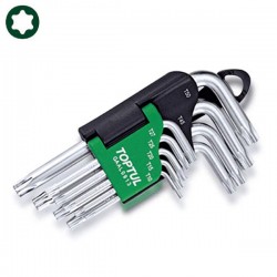 Комплект Г-образен Torx T10-T50 Комплект Г-образен Torx T10-T50