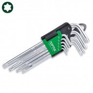 Комплект Г-образен Torx удължени T10-T50 Комплект Г-образен Torx удължени T10-T50