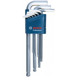 BOSCH Шестостенен ключ 9 части BOSCH Шестостенен ключ 9 части