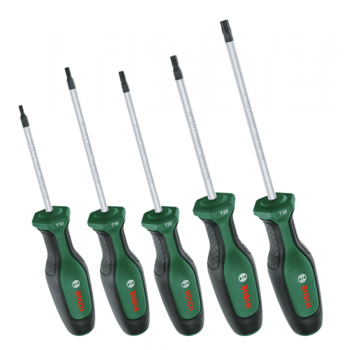 Bosch Комплект отвертки Torx 5 части
