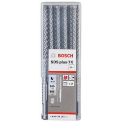 Bosch Свредлa SDS plus 7X  30 бр 6x100x165mm