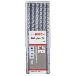 Bosch Свредлa SDS plus 7X 30 бр 8x100x165mm Bosch Свредлa SDS plus 7X 30 бр 8x100x165mm