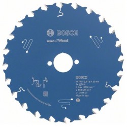 BOSCH Циркулярен диск Expert for Wood 190x30x2.6-24T