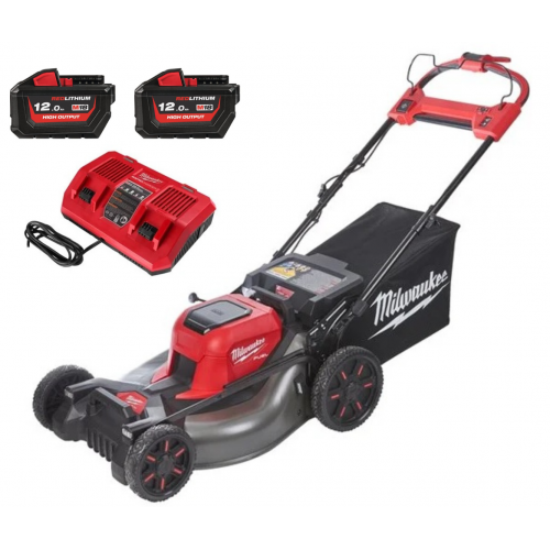 MILWAUKEE M18F2LM53-122 АКУМУЛАТОРНА КОСАЧКА 53 СМ 2x12 Ah - 4933479585 - Градински инструменти - Акумулаторни