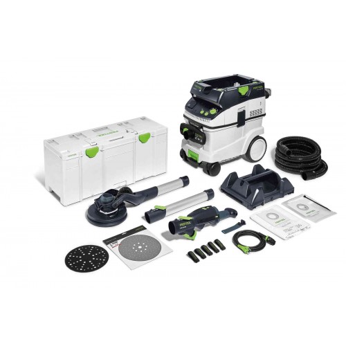 FESTOOL РЪЧНА ШЛИФОВАЧКА PLANEX LHS 2 225/ПРАХОСМУКАЧКА CTL 36-SET - 576696 - Прахосмукачки - Професионални