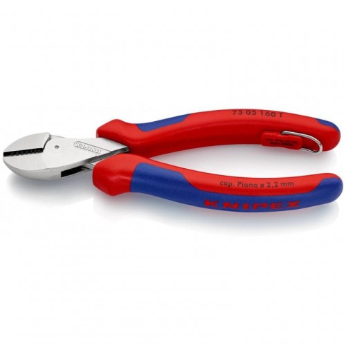 KNIPEX КЛЕЩИ РЕЗАЧКИ 160MM + ЗАКРЕПВАЩА ХАЛКА - 7305160T - Клещи