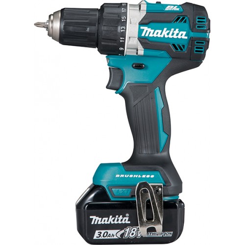 Акумулаторен винтоверт Makita DDF484RFE - DDF484RFE - Ергономичният корпус на инструмента идеално пасва на ръката на потребителя, което осигурява по-надежден захват по време на работа с инструмента с една Акумулаторен винтоверт Makita DDF484RFE - DDF484RFE - Винтоверти - Професионални