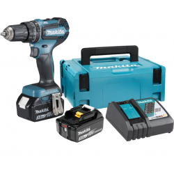 Makita Акумулаторен ударен винтоверт DHP485RTJ 2x5.0Ah Зарядно В Куфар