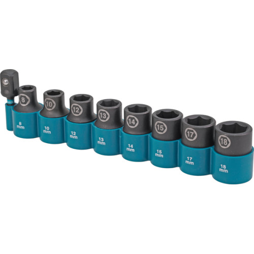 Makita К-кт ударни вложки Impact Black 1/2'' E-16645 Makita К-кт ударни вложки Impact Black 1/2'' E-16645