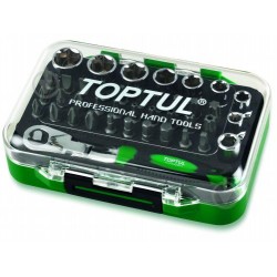 TOPTUL Мини гедоре Комплект 41 части 1/4"