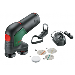 Bosch Акумулаторна дискова машина за шлайфане и полиране EasyCurvSander 12 с 1x2.0 Ah Bosch Акумулаторна дискова машина за шлайфане и полиране EasyCurvSander 12 с 1x2.0 Ah