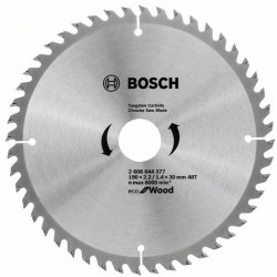 BOSCH Циркулярен Диск ECO for WOOD 190x2.2/1.4x30 48T