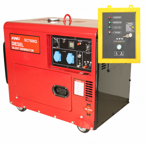 SENCI SC-7500Q ДИЗЕЛОВ ГЕНЕРАТОР 6 KVA 230V-50HZ