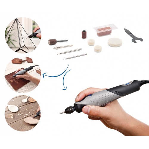 Мултифункционален инструмент Dremel Stylo+ 2050 - 15 консуматива