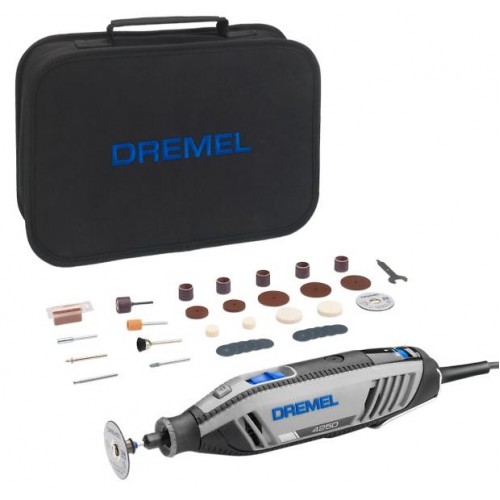 DREMEL 4250-35 Мултифункционален инструмент 35 части - F0134250JA - Чанта 35 броя консумативи DREMEL 4250-35 Мултифункционален инструмент 35 части - F0134250JA - Мултифункционални инструменти - Професионални