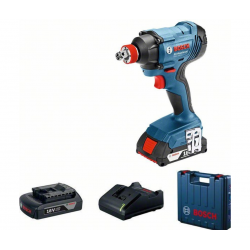 Bosch Акумулаторен ударен гайковерт GDX 180-Li 2x2.0 Ah