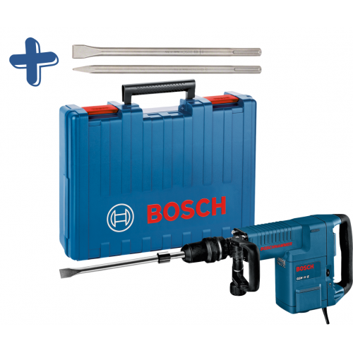 BOSCH Къртач SDS-MAX GSH 11 E + ПОДАРЪЦИ BOSCH Къртач SDS-MAX GSH 11 E + ПОДАРЪЦИ