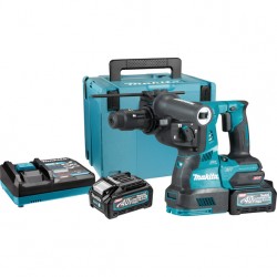 Makita АКУМУЛАТОРЕН ПЕРФОРАТОР SDS-PLUS 40V 2x4.0Ah + КУФАР С ИНСТРУМЕНТИ