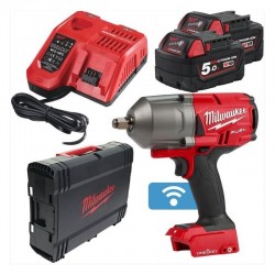 MILWAUKEE M18ONEFHIWF34-502X АКУМУЛАТОРЕН ГАЙКОВЕРТ 2X5 AH MILWAUKEE M18ONEFHIWF34-502X АКУМУЛАТОРЕН ГАЙКОВЕРТ 2X5 AH