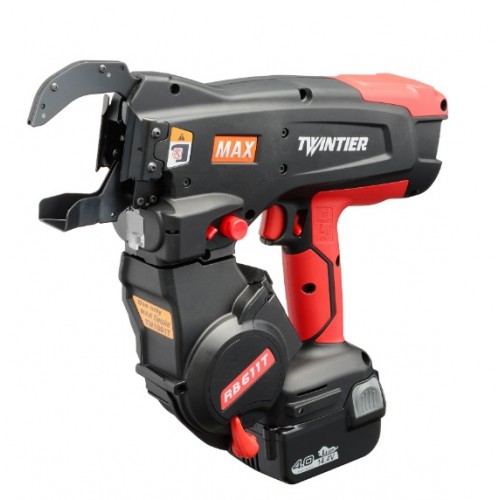 MAX Инструмент за връзване на арматура RB611T - RB94002 - Връзва до 32x29mm арматура с 1mm тел. Максимизиране обхвата на връзването на арматура Най-големият размер челюсти на акумулаторна машина на пазара. MAX Инструмент за връзване на арматура RB611T - RB94002 - Специализирани инструменти
