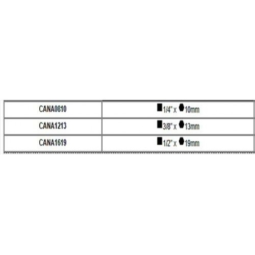 TOPTUL - Адаптери за вложки
