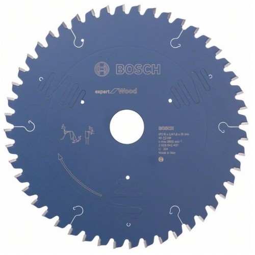 BOSCH Циркулярен диск Expert for Wood 216x30x2.4-48T - 2608642497 - Консумативи за циркуляри
