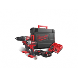 MILWAUKEE Комплект акумулаторни инструменти M18 BLPP2A2-502X - 18V Li-Ion
