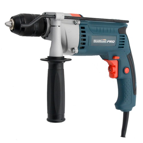 BORMANN УДАРНА БОРМАШИНА 920W 0-3000rpm 13MM - BID9200 - Практична дръжка за здрав захват и сигурна работа.Висока мощност: 920 W.С метален безключов патронник за скорост, комфорт и удължен живот.Технически х BORMANN УДАРНА БОРМАШИНА 920W 0-3000rpm 13MM - BID9200 - Бормашини - Хоби