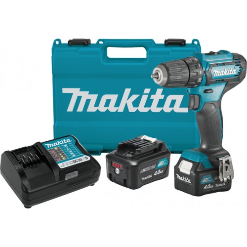 Makita Акумулаторен винтоверт DF333DSME 2x4.0 Ah + СТЪРГАЛО ЗА ЛЕД - DF333DSME - Винтоверти - Акумулаторни