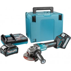 MAKITA GA008GM201 АКУМУЛАТОРЕН ЪГЛОШЛАЙФ 40V 125mm MAKITA GA008GM201 АКУМУЛАТОРЕН ЪГЛОШЛАЙФ 40V 125mm