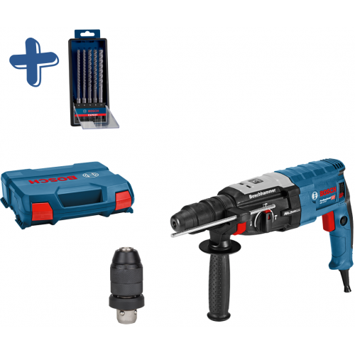 BOSCH GBH 2-28 F ПЕРФОРАТОР + L-CASE + ПОДАРЪЦИ BOSCH GBH 2-28 F ПЕРФОРАТОР + L-CASE + ПОДАРЪЦИ