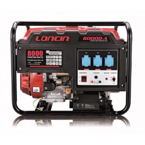 Loncin Генератор LC8000D-A - LC8000D-A - Бензинови генератори