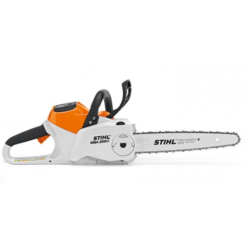 STIHL MSA 200 C-BQ Акумулаторен моторен трион шина 30 см БЕЗ БАТЕРИЯ БЕЗ ЗАРЯДНО - 12512000018 - Градински инструменти - Акумулаторни