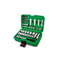 TOPTUL - Комплект инструменти 3/8“, 39 бр.