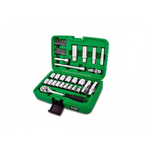 TOPTUL - Комплект инструменти 3/8“, 39 бр. TOPTUL - Комплект инструменти 3/8“, 39 бр.