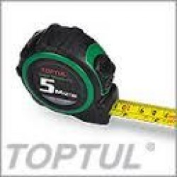TOPTUL - Измервателна ролетка 5m/16ft, 3/4“ (19mm) TOPTUL - Измервателна ролетка 5m/16ft, 3/4“ (19mm)