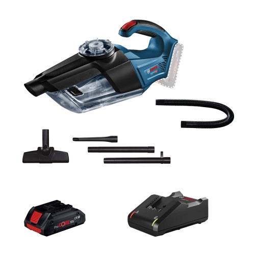 BOSCH АКУМУЛАТОРНА ПРАХОСМУКАЧКА GAS 18V-1 + 1x4.0 Ah ProCore и зарядно