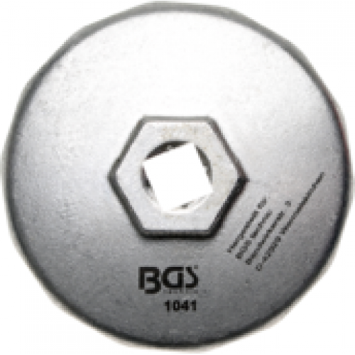 BGS - Ключ за маслен филтър 74 mm / 14 страни - 1041 - Ключ за маслен филтър 74 mm / 14 страни- 12.5 mm (1/2")- VW, Mercedes-Benz, BMW, Audi, Opel BGS - Ключ за маслен филтър 74 mm / 14 страни - 1041 -