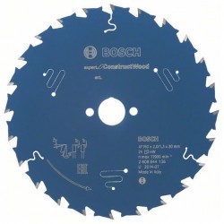 BOSCH Циркулярен диск Expert for Construct Wood 160x20x2-24T