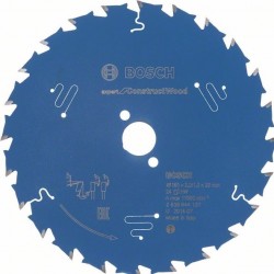 BOSCH Циркулярен диск Expert for Construct Wood 165x20x2-24T