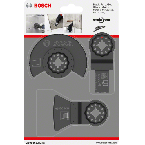 Bosch Комплект за плочки за GOP 3 части Bosch Комплект за плочки за GOP 3 части